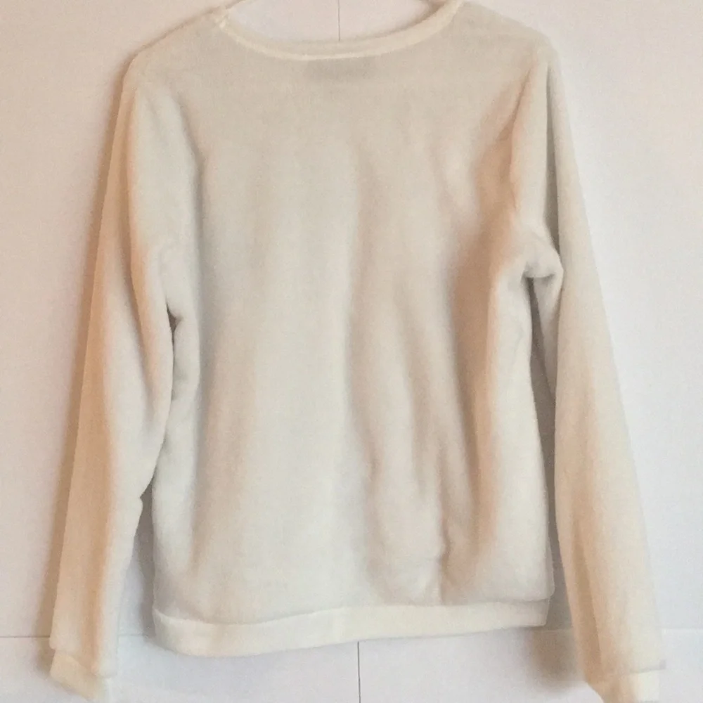 LOVE Glitter Sweatshirt Girls Size L